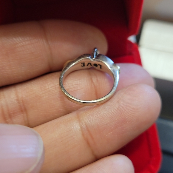 14k Gold Diamond Engagement Ring or Promise Annive - Picture 3 of 7